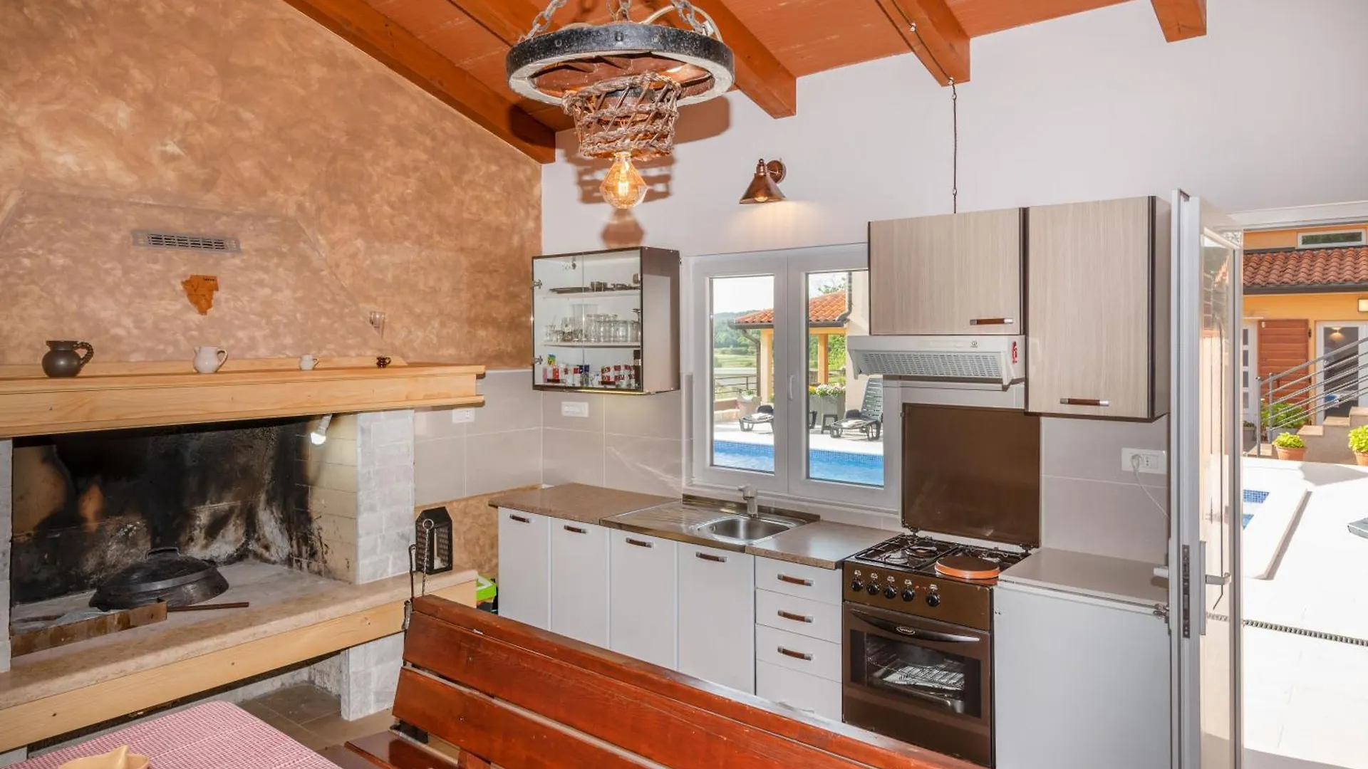 別荘 Villa Ana-Marija With Pool & Panoramic Nature Views Nedeščina クロアチア